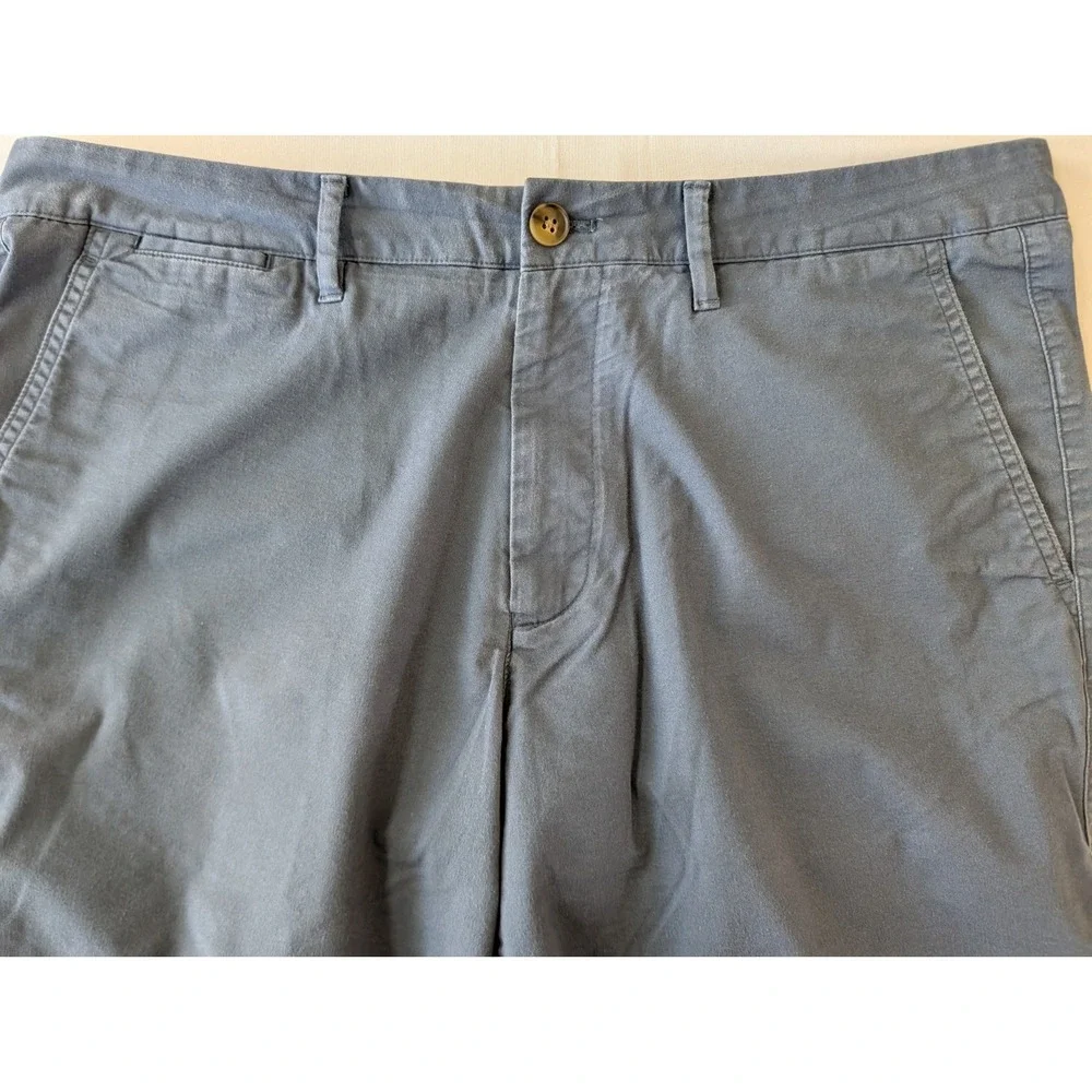 Lot of 2 Bonobos Stretch Chino Shorts Men's 36 Blue Rust 10